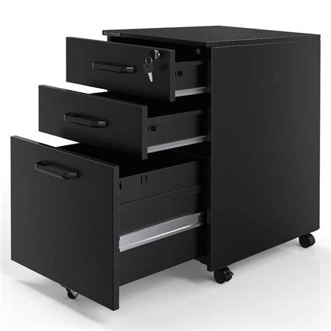 mobile pedestal filing steel cabinet|office filing cabinets on wheels.